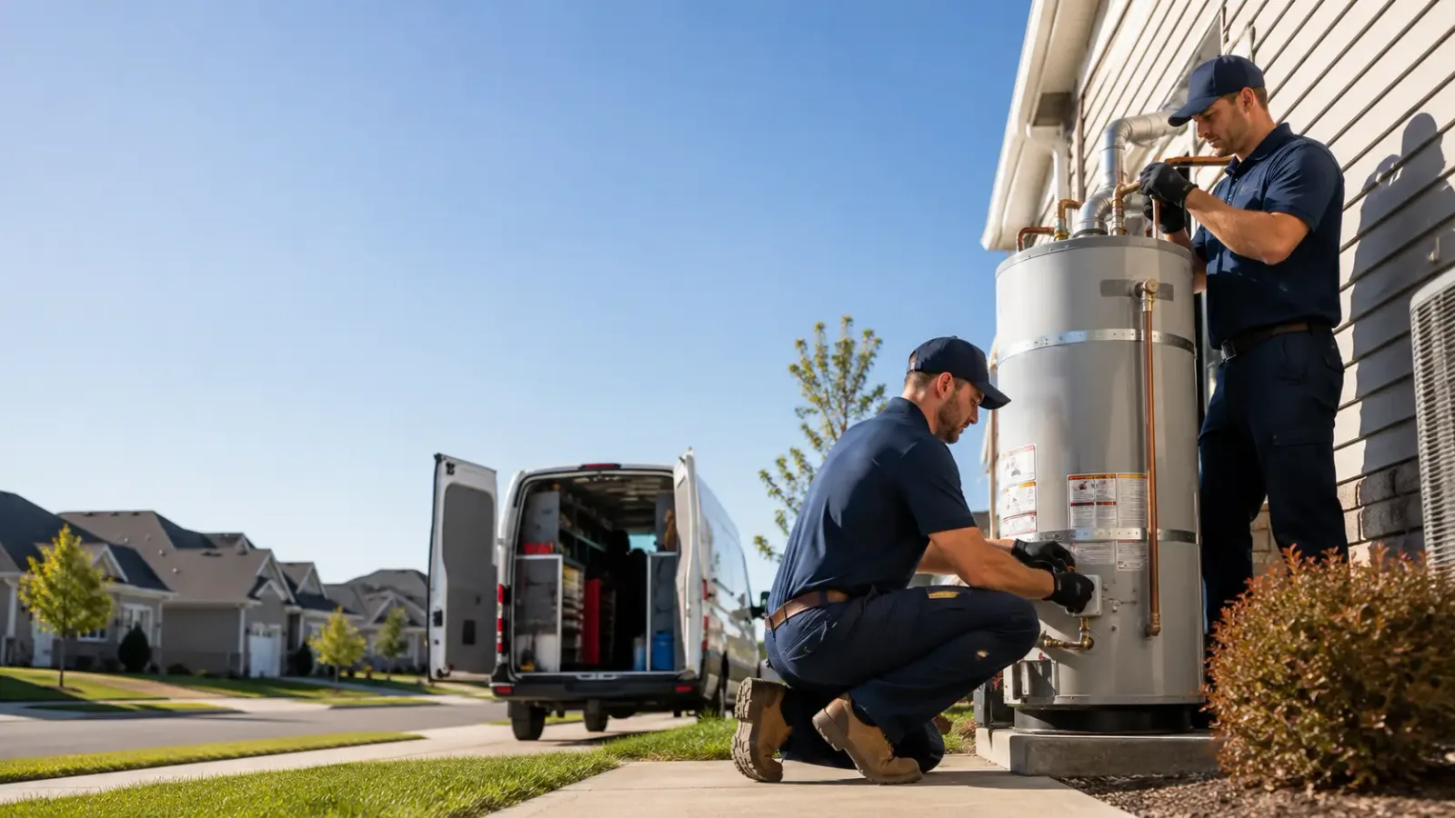 Water Heater Installation in Borden, IN